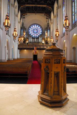 The sanctuary